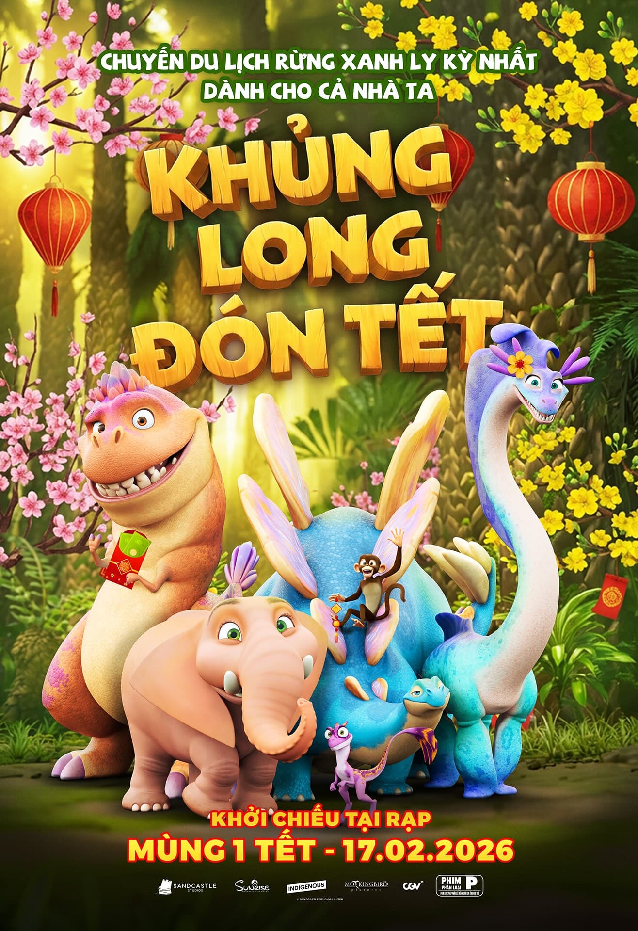 KHỦNG LONG ĐÓN TẾT (P) LT