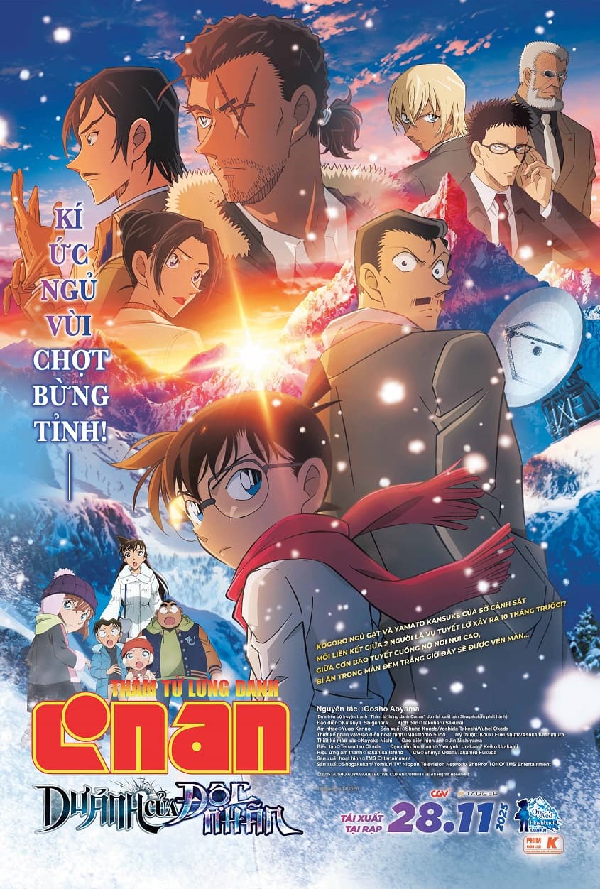 PHIM ĐIỆN ẢNH THÁM TỬ LỪNG DANH CONAN (K) PĐ: DƯ ẢNH CỦA ĐỘC NHÃN (K) PĐ