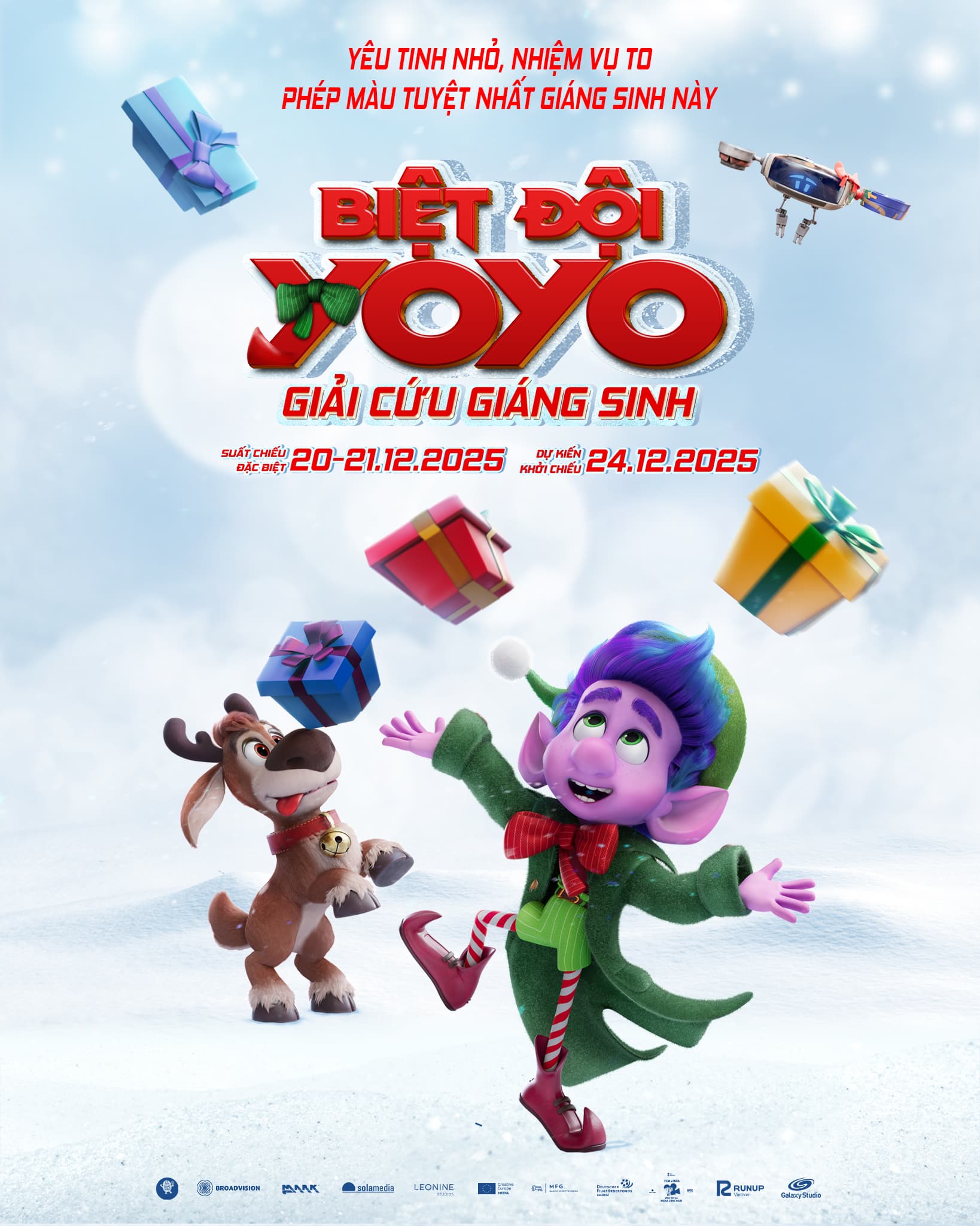 BIỆT ĐỘI YOYO: GIẢI CỨU GIÁNG SINH (P) LT