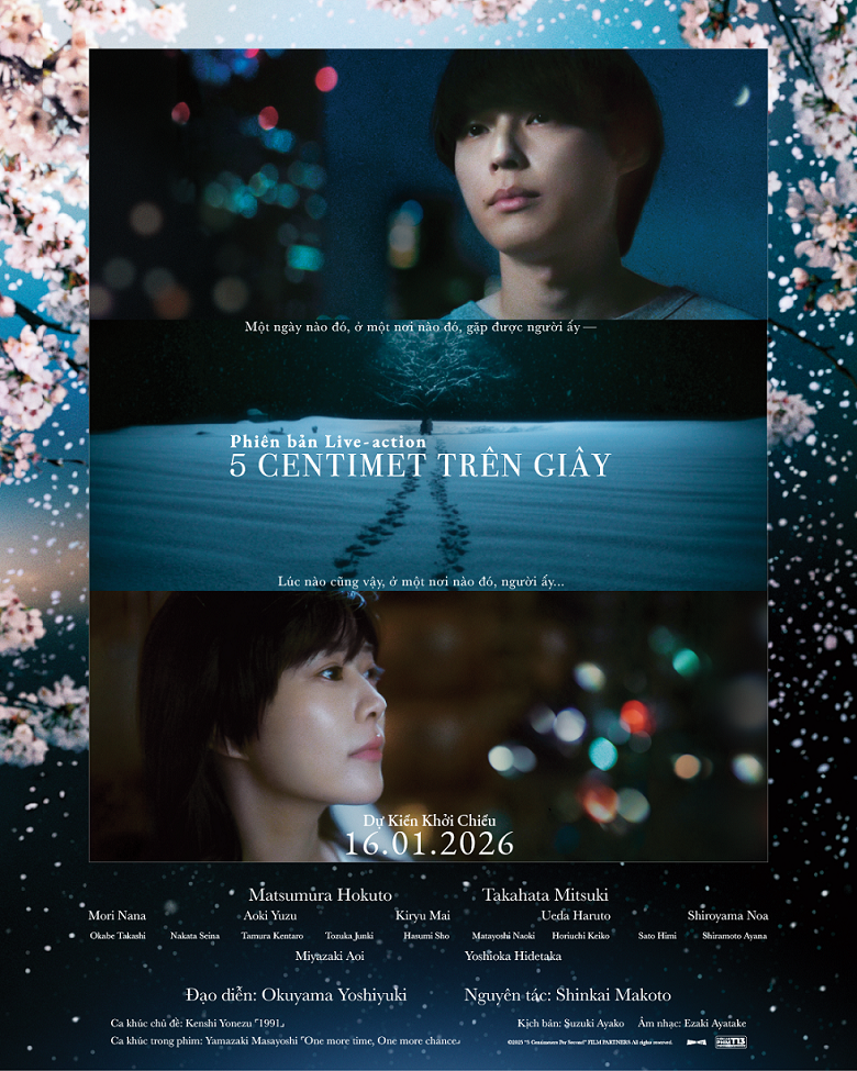 5 CENTIMET TRÊN GIÂY - PHIÊN BẢN LIVE ACTION (T13)