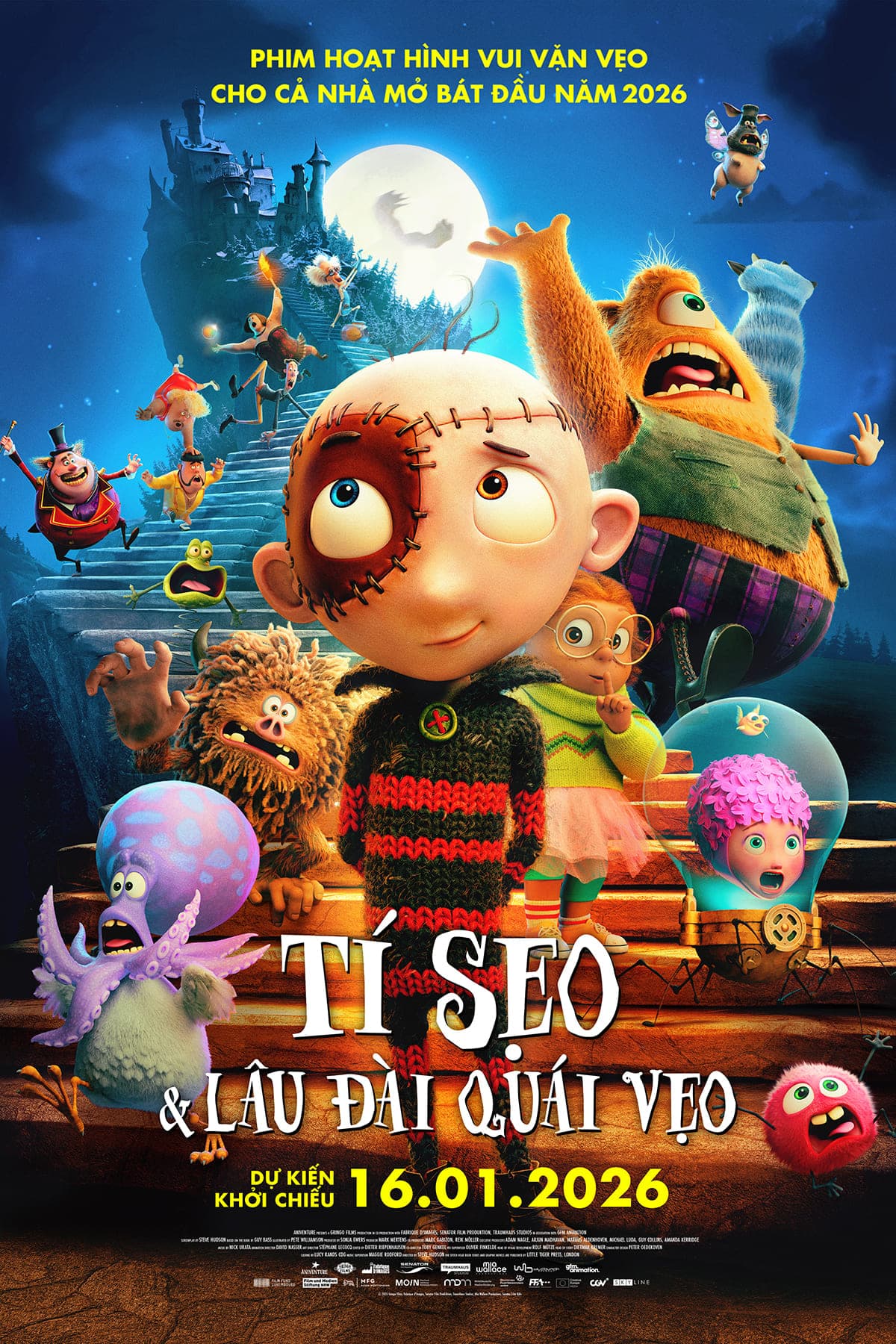 TÍ SẸO VÀ LÂU ĐÀI QUÁI VẸO (P) LT